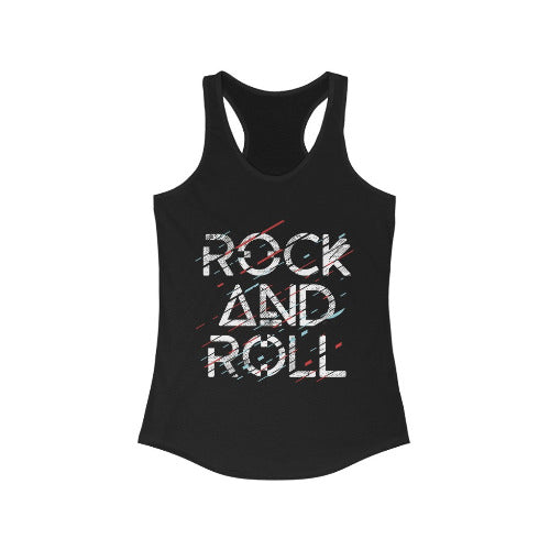 Rock and Roll Racerback Tank Top