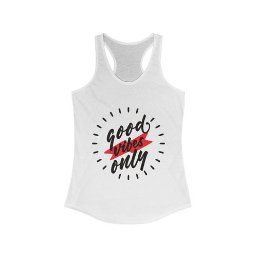 Good Vibes Only Racerback Tank Top