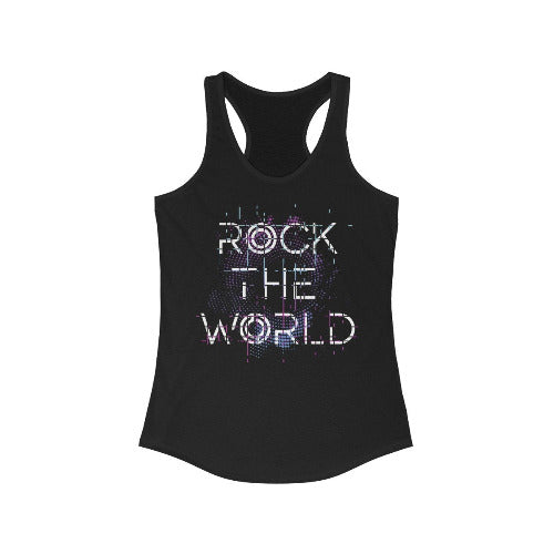 Rock The World Racerback Tank Top