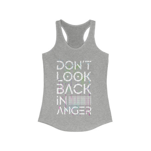 Don't Look Back In Anger Racerback Tank Top