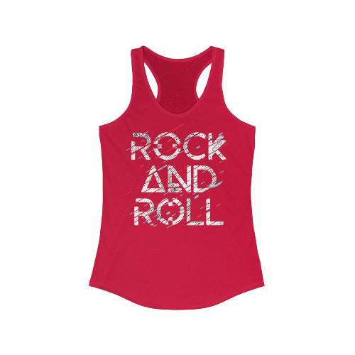 Rock and Roll Racerback Tank Top