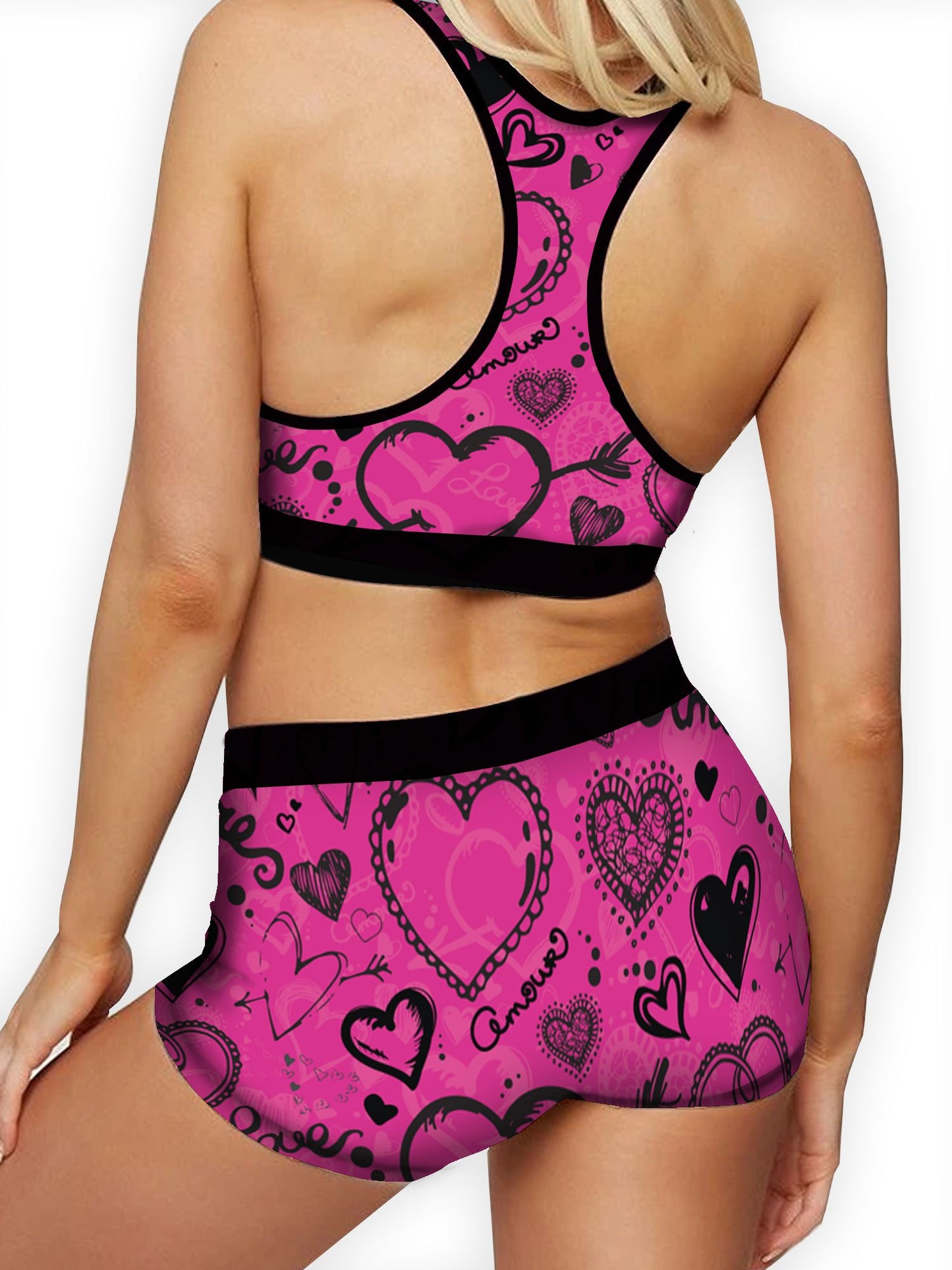 Love Hearts Ellie Sports Bra