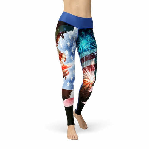 Jean July Celebration Leggings