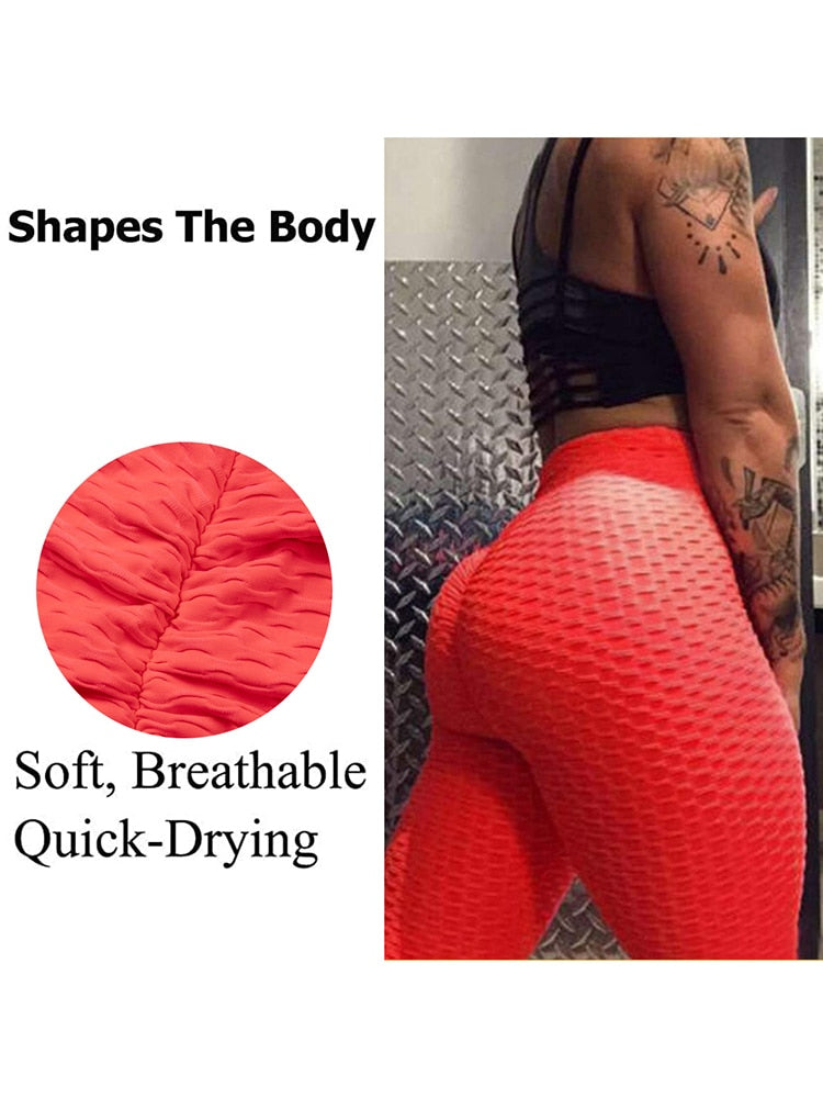 Scrunch Back Fitness Leggings