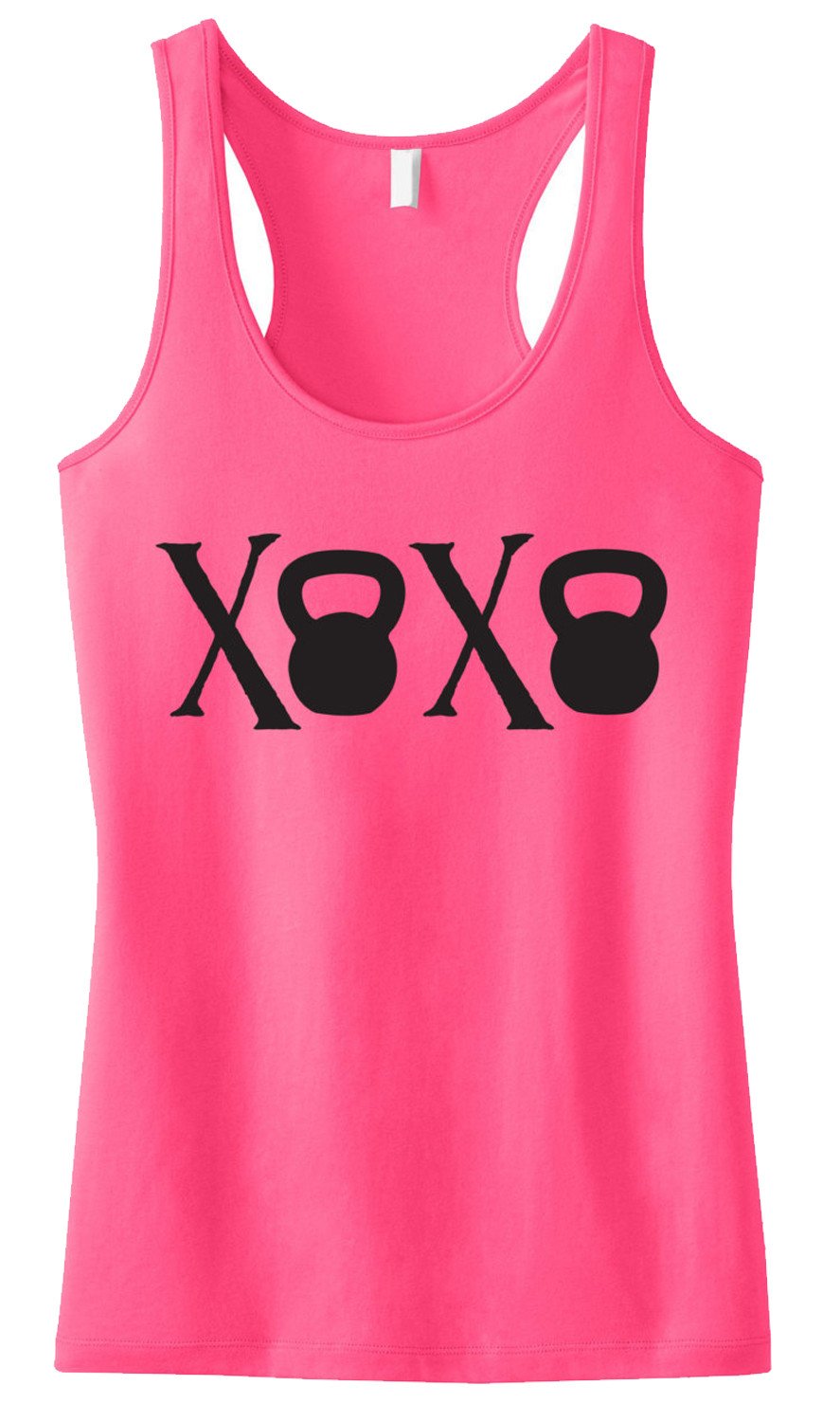 XOXO Workout Tank Top Kettlebells