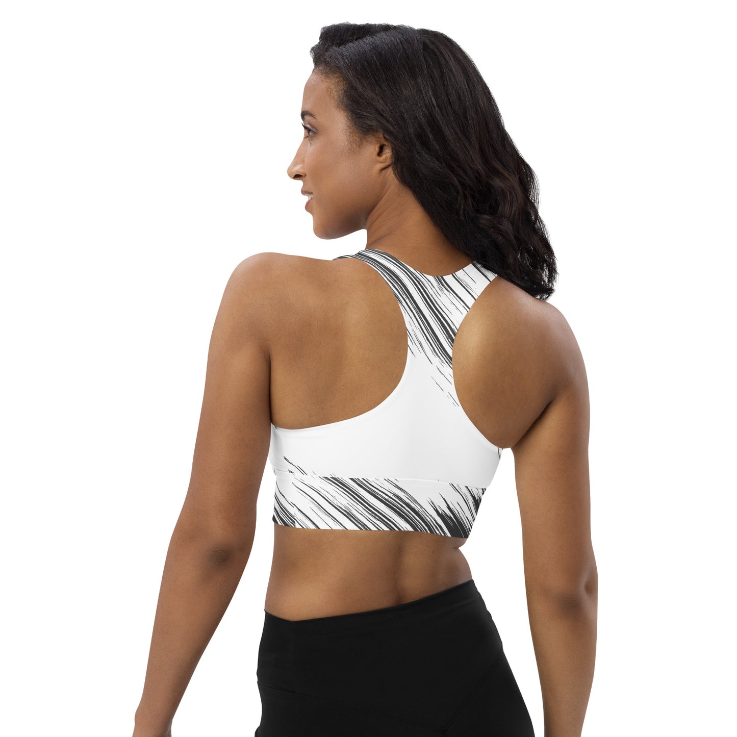 Longline sports bra