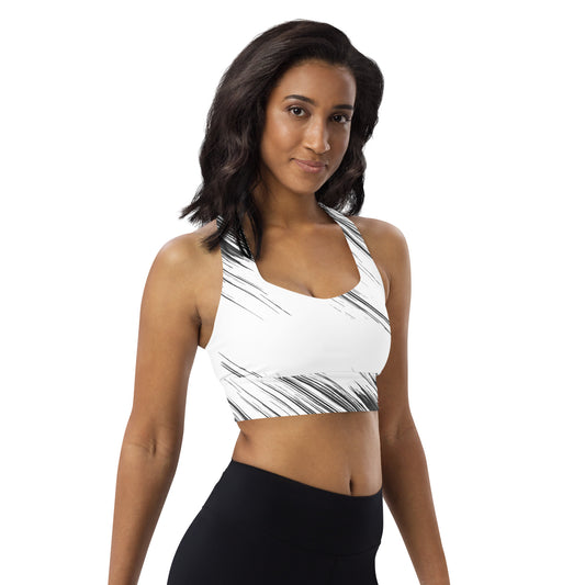 Longline sports bra