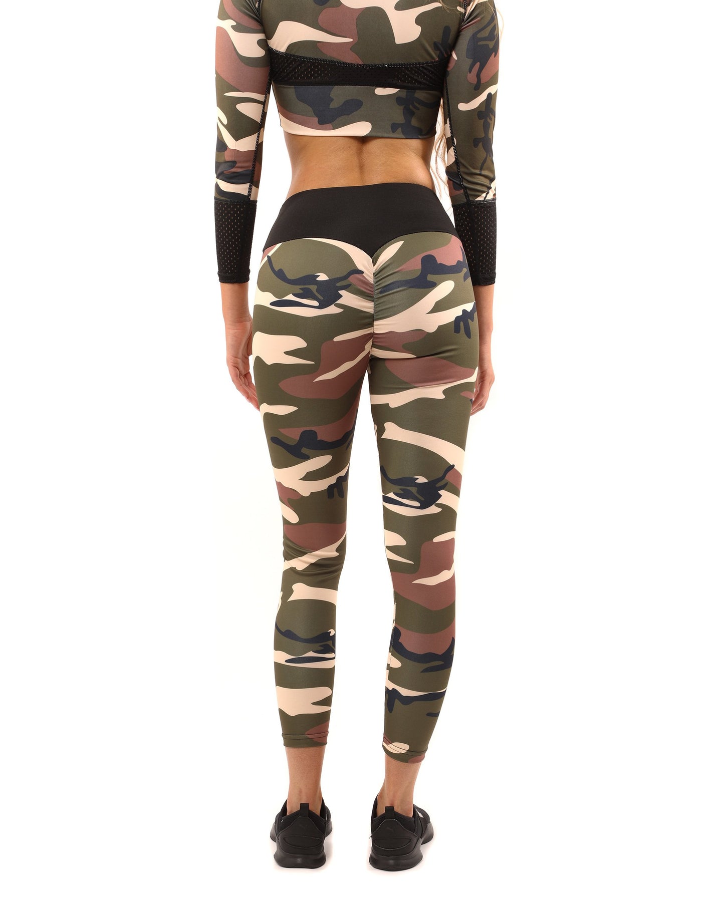 Camouflage Leggings - Brown/Green