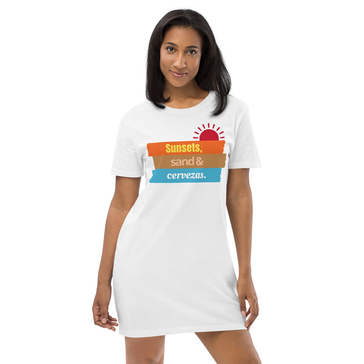 Organic cotton t-shirt dress