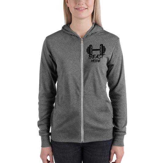 Unisex zip hoodie