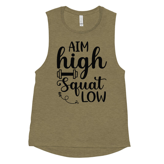 Aim high Ladies’ Muscle Tank